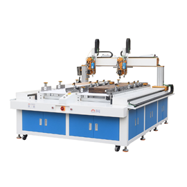 全自动高速落地式钻孔锁螺丝一体机